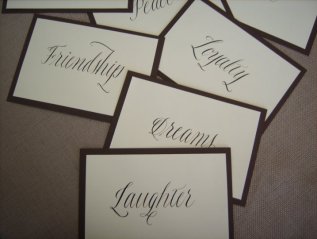 Wedding Calligraphy
